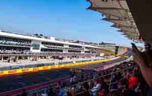 Austin F1 main grandstand
